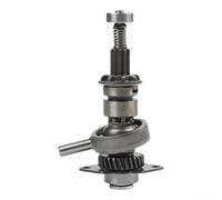 Gruppo cilindro martello elettrico con ingranaggio albero dentato, parte di ricambio braccio oscillante per trapano rotativo HR2470, costruzione in metallo lunghezza 110mm per