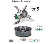 Gruppo Coltelli con Guarnizione per Bimby Tm5 Vorwerk Originale 49106 seminuova