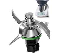 Gruppo Coltelli Lama Bimby TM6 in Acciaio Inox 304/420 | Ricambio COMPATIBILE Robot da Cucina + Guarnizione, Facile da Installare e Pulire