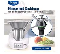 GRUPPO COLTELLI LAME PER BIMBY TM 5/TM6 IN ACCIAIO INOX TESTATO DA FOLLETTMANIA [EEK: A+++]