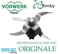 GRUPPO COLTELLI LAME TM 31 BIMBY VORWERK CONTEMPORA THERMOMIX ORIGINALE