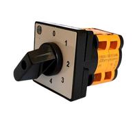 Gruppo commutatore 0-1-2-3-4 stadi commutatore a pacchetto camma a gradini 1 polo / 63A