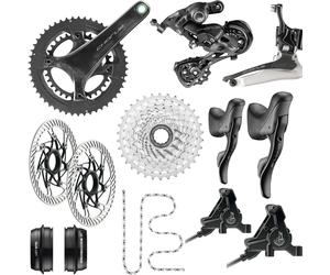 Gruppo completo bici corsa disco Campagnolo Chorus 2x12 s bike groupset