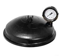 Gruppo completo di ricambio per valvola dell'acqua superiore a cupola per sistemi Paramount Valve Pool Valet Cyclean Pool Valet Vantage con manometro e funzionalità di pausa