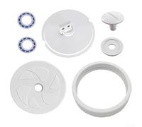Gruppo completo ruota per pulitore piscina Polaris 280, dotato di ruota C6 e protezione sabbia C66 per un funzionamento efficace