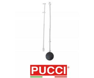 Gruppo completo sfera con astina Pucci ricambio originale 80006261 Conf. 3 pezzi