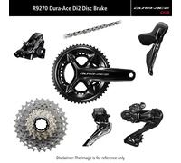 Gruppo completo Shimano Dura Ace DI2 R9270 Disc Noir