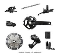 Gruppo completo Shimano XT Di2 M8200 12V 32T Noir