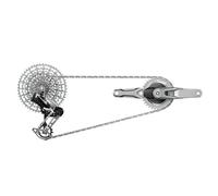 Gruppo completo Sram GS 1987 T-TYPE Eagle AXS WIDE POD DM 170 MM 32D 1X12V (10-52) Noir