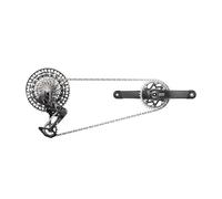 Sram Xxsl Axs Eagle Dub Wide Groupset Argento 165 mm 34t / 10-52t