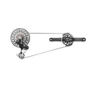 Sram Xx Axs Dub Wide Groupset Argento 175 mm 32t / 10-52t Grey