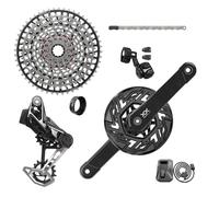 Gruppo completo Sram XX T-TYPE Eagle E-MTB AXS BOSCH ISIS 165 MM 36D (10-52) Noir