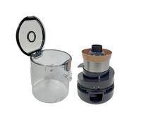 Gruppo contenitore polvere con, ricambio ciclone nero, compatibile aspirapolvere Jimmy H10 Pro/H10 Flex(Cup and Cyclone)