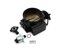 Gruppo Corpo Farfallato Auto Per Cadillac Per CTS 2004 2005 2006 2007 Modifica Auto TT102152 Ad Alto Flusso 92mm/102mm Corpo Farfallato In Alluminio Billet Con Sensore TPS(102mm Black)