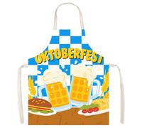 Gruppo Cucina - Apronchi Cucina | Oktoberfest A Tema Women Apron | Cuochi Da Uomo Che Indossano Dres | Vestiti A Scacchi Resistenti Alle Macchie | Pareggio In Vita Regolabile Traspirante Per Il Server