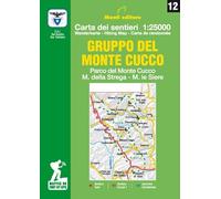 Gruppo del Monte Cucco. Parco del Monte Cucco, M. della Strega, M. le Siere. Carta dei sentieri 1:25000. Ediz. italiana, inglese, francese e tedesca