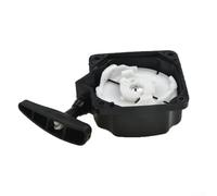 Gruppo di avviamento a strappo per decespugliatori che supportano il tipico diametro del foro di fissaggio di 6 mm e distanza tra i fori di 65 mm (nero)