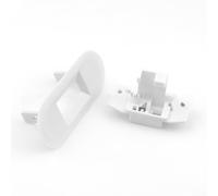 Gruppo di blocco coperchio per rondella Hotpoint Top Load, compatibile con WH02X24399 WH01X24381 W11307244, kit di ricambio per serratura e chiusura della porta, bianco