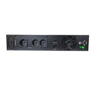 GRUPPO DI CONTINUITA' ONLINE RACK 2000VA/2000W CON 3 PRESE SCHUKO, CON SLOT SNMP