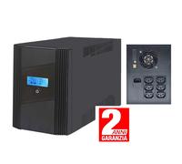 Gruppo di continuità Ups 2100VA 600W AVR 6 uscite PC computer VIDEOSORVEGLIANZA