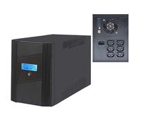 Gruppo di continuità Ups 2100VA 600W con display lcd AVR 6 uscite PC computer videosorveglianza dvr protezione da sovratensioni sbalzi di corrente stabilizzatore