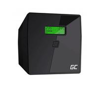 Green Cell Gruppo di continuità UPS Potenza 1000-1999VA (600W) 230V Alimentatore protezione da sovratensioni line interactive AVR USB/RJ45 2X Schuko 2X IEC Uscite con Display LCD