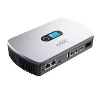 Gruppo di continuità UPS mini Melchioni MK-8800 con display LCD 12V DC 2A 18W 1USB+2RJ45 silver 480820055