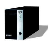 GRUPPO DI CONTINUITA' UPS TECNO 1200VA 700W 3 USCITE TRIPOLARE E SHUKO