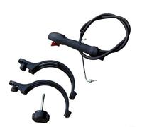 Gruppo di controllo dell'acceleratore per soffianti a zaino Echo PB-8010T e PB-9010T, staffa con manico in plastica con regolazione della potenza reattiva liscia, sostituisce P021052890 e C405000621