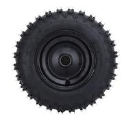 Gruppo di Pneumatici e Ruote 4.10-6 Anti Slip Tread Sostituzione Ruote Anteriori in Gomma Pneumatici Utilizzati per ATV Mini Bike Go Kart Lawn Tractor