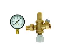 Gruppo di riempimento Automatico 1/2" con rubinetto intercettazione e filtro con manometro - ICMA