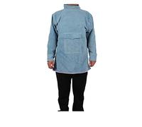 Gruppo di saldatura in pelle con manica, giacca for Apron Long Coat, Giacca for pesante(BlueL,XL)