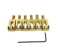 Gruppo di supporto per corde per chitarra elettrica professionale per suono persistente e altezza permanente. Diverse marche coerenti ponte per chitarra