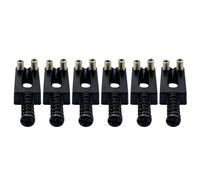Gruppo di supporto per corde per chitarra elettrica professionale per suono persistente e altezza permanente. Diverse marche coerenti ponte per chitarra