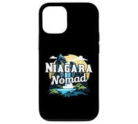 Gruppo di viaggio in famiglia Natura Esploratore Cascata Nomad del Niagara Custodia per iPhone 12/12 Pro