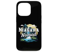 Gruppo di viaggio in famiglia Natura Esploratore Cascata Nomad del Niagara Custodia per iPhone 13 Pro