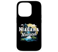 Gruppo di viaggio in famiglia Natura Esploratore Cascata Nomad del Niagara Custodia per iPhone 14 Pro