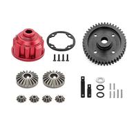 Gruppo differenziale centrale in metallo #8980 RC parti aggiornate per TRAXXAS 1/10 4WD MAXX Monster TRUCK-89076-4 W/WIDEMAXX 1/8 6S MAXX SLASH-102076-4 RC Car (rosso)