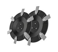 Gruppo Disco Da Taglio Di Ricambio, Confezione Da 2, Plastica ABS 140 Mm X 22 Mm, Compatibile Con Rasaerba Robotizzato Ecovacs Goat A1600, A3000