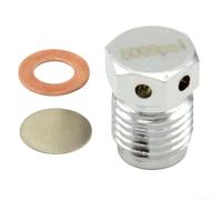 Gruppo disco di sicurezza in ottone cromato per valvola di regolazione del serbatoio ARA - pressione di esercizio 3000 PSI, limite massimo 5000 PSI, include per Sc