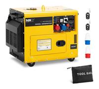 MSW MSW-AVR 7500S EURO5 Gruppo elettrogeno diesel - 7500 W - 16 L - 230/400 V - Mobile - AVR - Euro 5