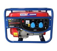 Gruppo elettrogeno, generatore DEDRA DEGB2510, alimentazione di emergenza, utile in casa, giardini, campeggi o altri lavori, serbatoio del carburante: 15 l
