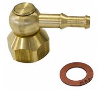 Gruppo entrata in ottone per avvolgitubo irrorazione 3/4GAS di Ama