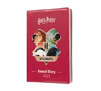 Gruppo Erik: calendario tascabile Harry Potter 2023, calendario settimanale A6, con 13 mesi, da dicembre 2022 a dicembre 2023, ideale come agenda settimanale tascabile, 11,3 x 16,2 cm
