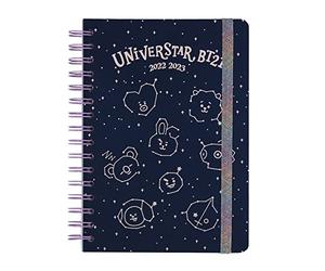 Gruppo Erik Diario scolastico 2023 Universtar, calendario settimanale A5, 14,8 x 21 cm, 12 mesi, ideale come agenda BTS, calendario universitario 2022-2023, calendario delle scuole medie e superiori