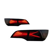 Gruppo Fanale Posteriore Fanale Posteriore Auto Per Tesla 3 Gruppo Posteriori A LED Indicatori Direzione Dinamici Sequenziali Doppia Retromarcia Fanali Posteriori Vetro(B)
