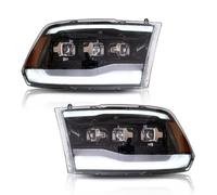 Gruppo Fari Abete Compatibile Con Dodge Per RAM 2009 2010 2011 2012 2013 2014 2015 2016 2017 2018 DRL Freno Indicatore Di Direzione Paraurti Anteriore Faro(B)