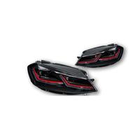 Gruppo Fari Anteriori 2 pezzi per Golf 7.5 Golf7.5 2018 2019 2020 fari anteriori a LED per auto DRL Hella 5 lenti allo xeno HID H7 accessori per auto(Left hand drive,G Full LED)