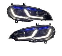 Gruppo Fari Anteriori Assy Per BMW Per X5 Per E70 2007-2014 Luci Per Auto Faro A LED DRL Lente Del Proiettore Faro Accessori Automobilistici Montaggio Fari Auto