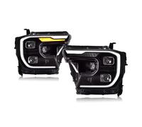 Gruppo Fari Anteriori Assy Per Ford Per Ranger Per T9 2022-2023 Fari Per Auto Lampade Per Auto A LED Luci Di Marcia Diurna Indicatori Di Direzione Dinamici Montaggio Fari Auto(No Lens,4 Lens)